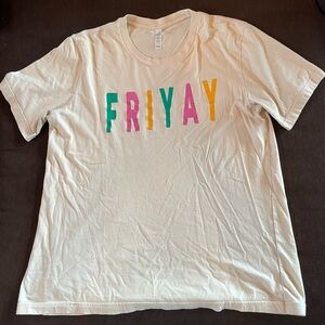 Bella Canvas Cream Friyay T-Shirt